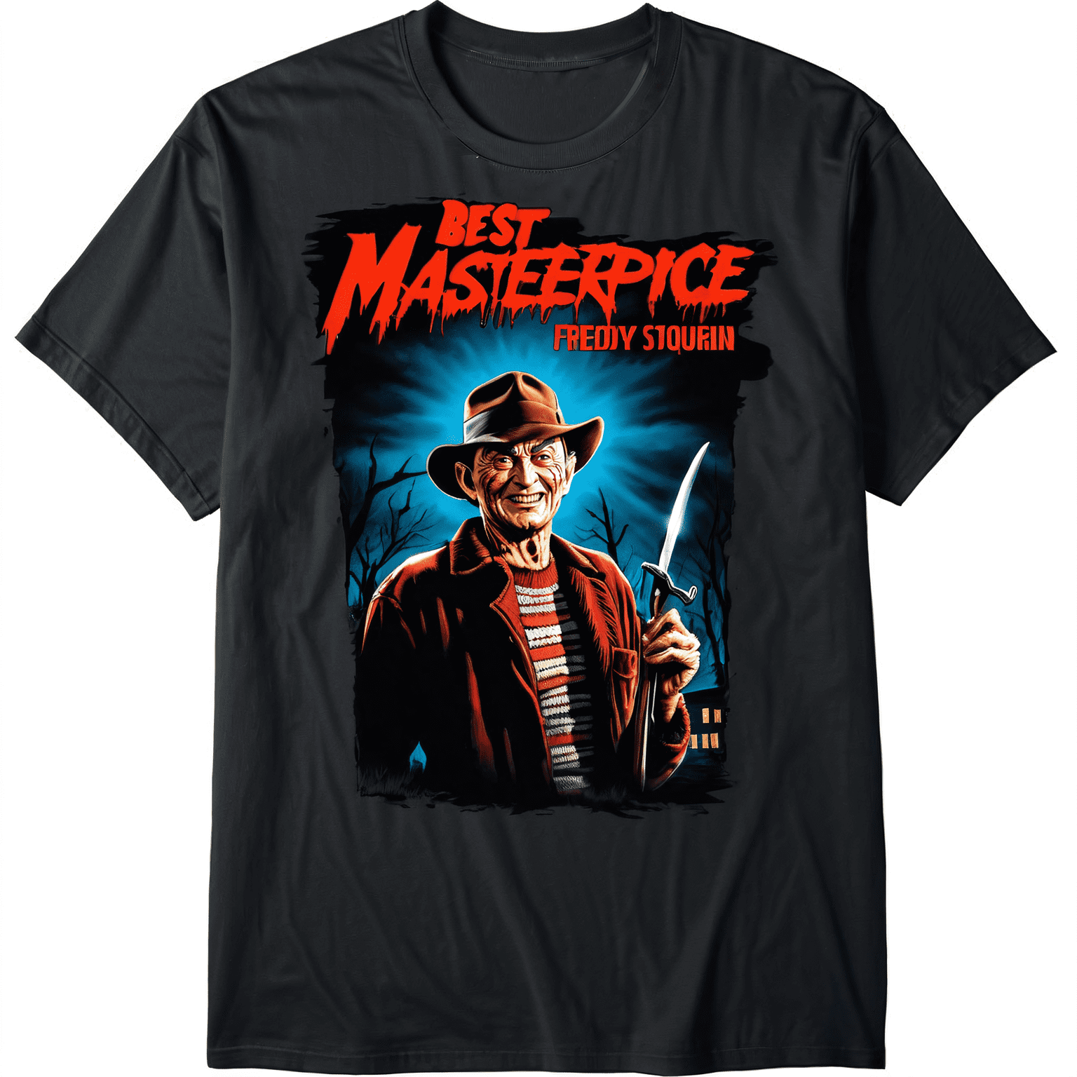 Nightmare on Elm Street Freddy Circle Women's T-Shirt main image 0