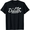 thumbnail image 1 of 100% pure cotton Classic Duluth Minnesota Script T-Shirt, 1 of 7
