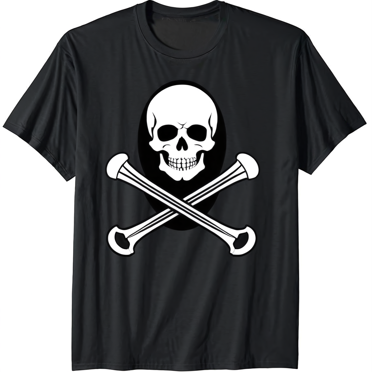 Jackass Skull And Crutches Logo T-Shirt