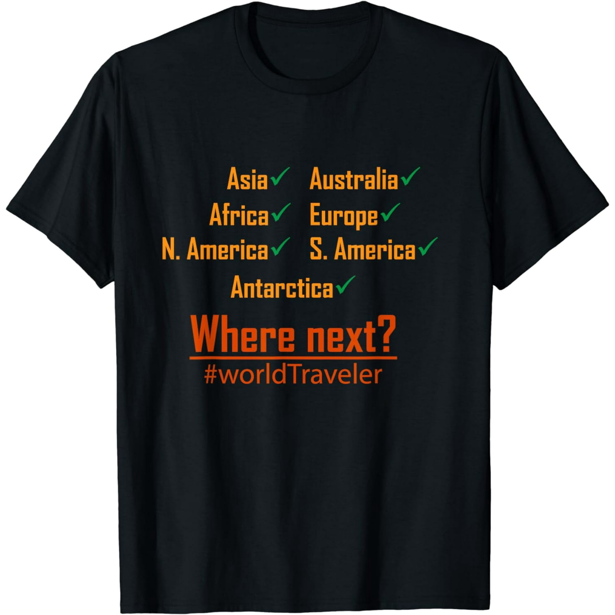100 Pure Cotton World Traveler 7 Continents T Shirt Walmart 100-pure-cotton-world-traveler-7-continents-t-shirt-walmart