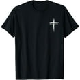 thumbnail image 1 of 100% pure cotton for both men and womenBelieve Christian Cross Jesus Christ Christians Men Women T-Shirt, 1 of 6