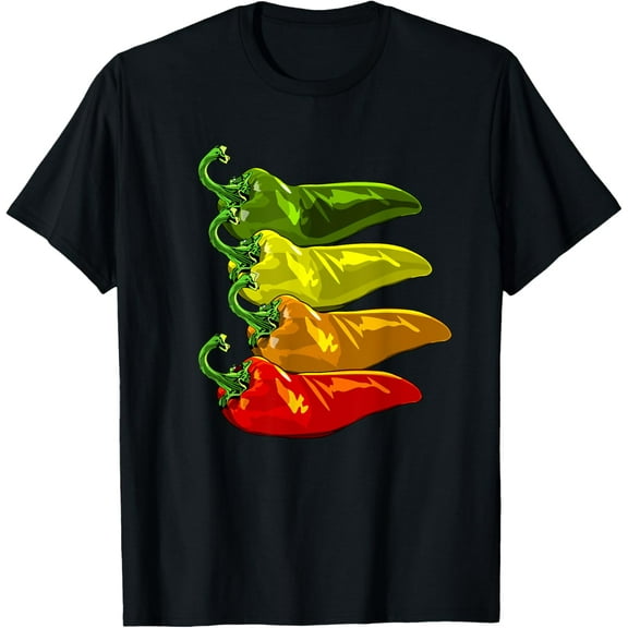 100% pure cotton for both men and womenChili Pepper T-Shirt T-Shirt