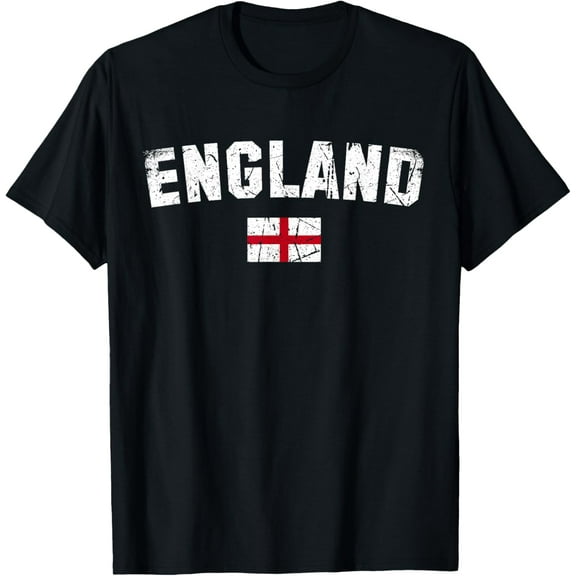 100% pure cotton for both men and womenENGLAND Flag Vintage | Men Women Kids | ENGLAND T-Shirt