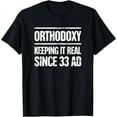 thumbnail image 1 of 100% pure cotton for both men and womenFunny - Christian Eastern Orthodox T-Shirt T-Shirt, 1 of 6