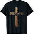 thumbnail image 1 of 100% pure cotton for both men and womenI Can Do All Things Through Christ, Cross Jesus Christian T-Shirt, 1 of 6