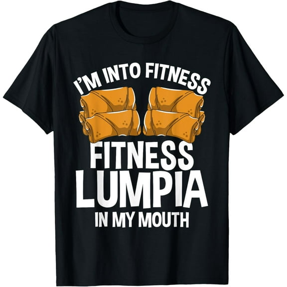 100% pure cotton for both men and womenLumpia Wrappers Filipina Food Philipino Snacks Manila Lumpia T-Shirt