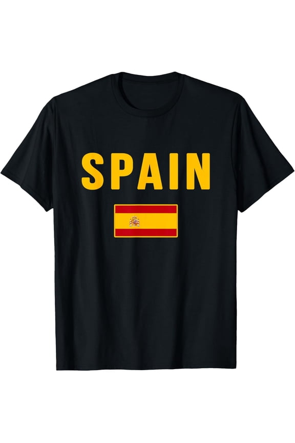 100% pure cotton for both men and womenSpain Spanish Flag Espana T-Shirt