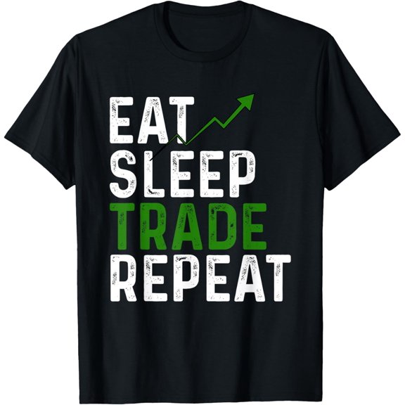 100% pure cotton for both men and womenTrading Stock Trader T-Shirt