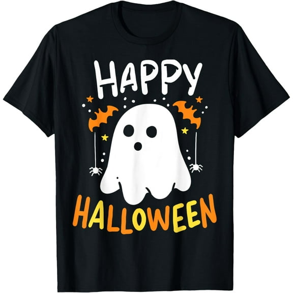 100% pure cotton for both men and womenTrick Or Treat Halloween Ghost T-Shirt