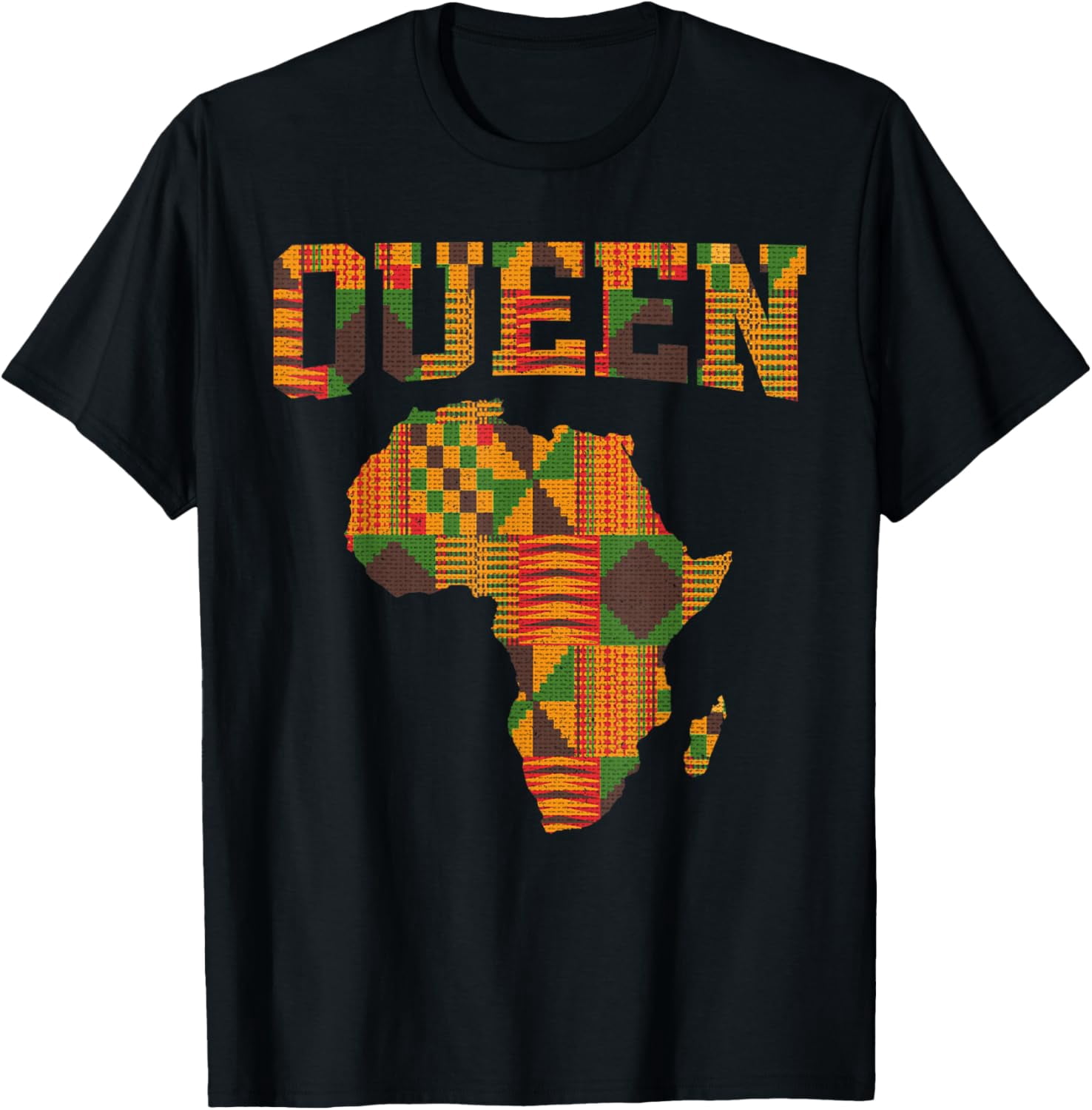 Printed African Princess Heritage T-Shirt main image 1