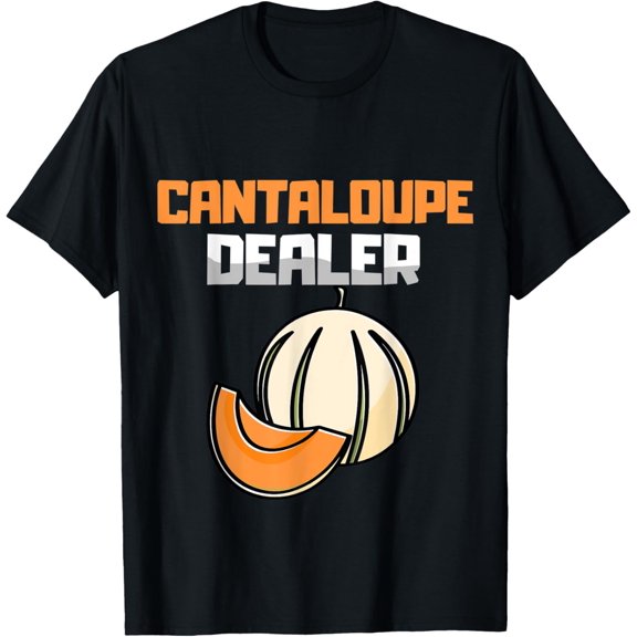 100% pure cotton short-sleeved for men and womenCANTALOUPE DEALER, Melon, Fruits, Melon Lover, Halloween T-Shirt