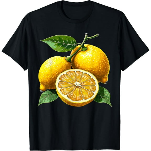 100% pure cotton short-sleeved for men and womenCute Lemon T-ShirtLemon Lover Gifts