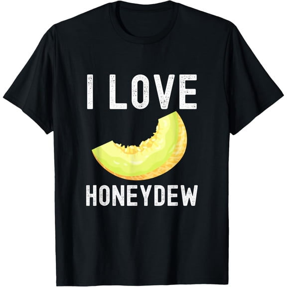 100% pure cotton short-sleeved for men and womenFruit Lover, Honeydew Lover, I Love Honeydew T-Shirt