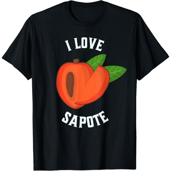 100% pure cotton short-sleeved for men and womenFruit Lover, Sapote Lover, I Love Sapote T-Shirt
