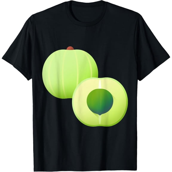 100% pure cotton short-sleeved for men and womenReally Like Amla Fruit Indian Gooseberry T-Shirt