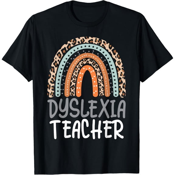 100% pure cotton short-sleeved men and womenDyslexia Teacher Dyslexia Awareness Reading Disorder T-Shirt