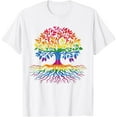 thumbnail image 1 of 100% pure cotton short-sleeved men and womenFlag Gay Pride Ally T-Shirt, 1 of 4