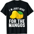 thumbnail image 1 of 100% pure cotton short-sleeved men and womenFunny Mango Design For Men Women Kids Mango Fruit Lovers T-Shirt, 1 of 4