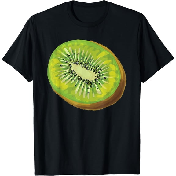 100% pure cotton short-sleeved men and womenKiwi Fruit T-ShirtFunny Kiwi Lovers Fruit Costume