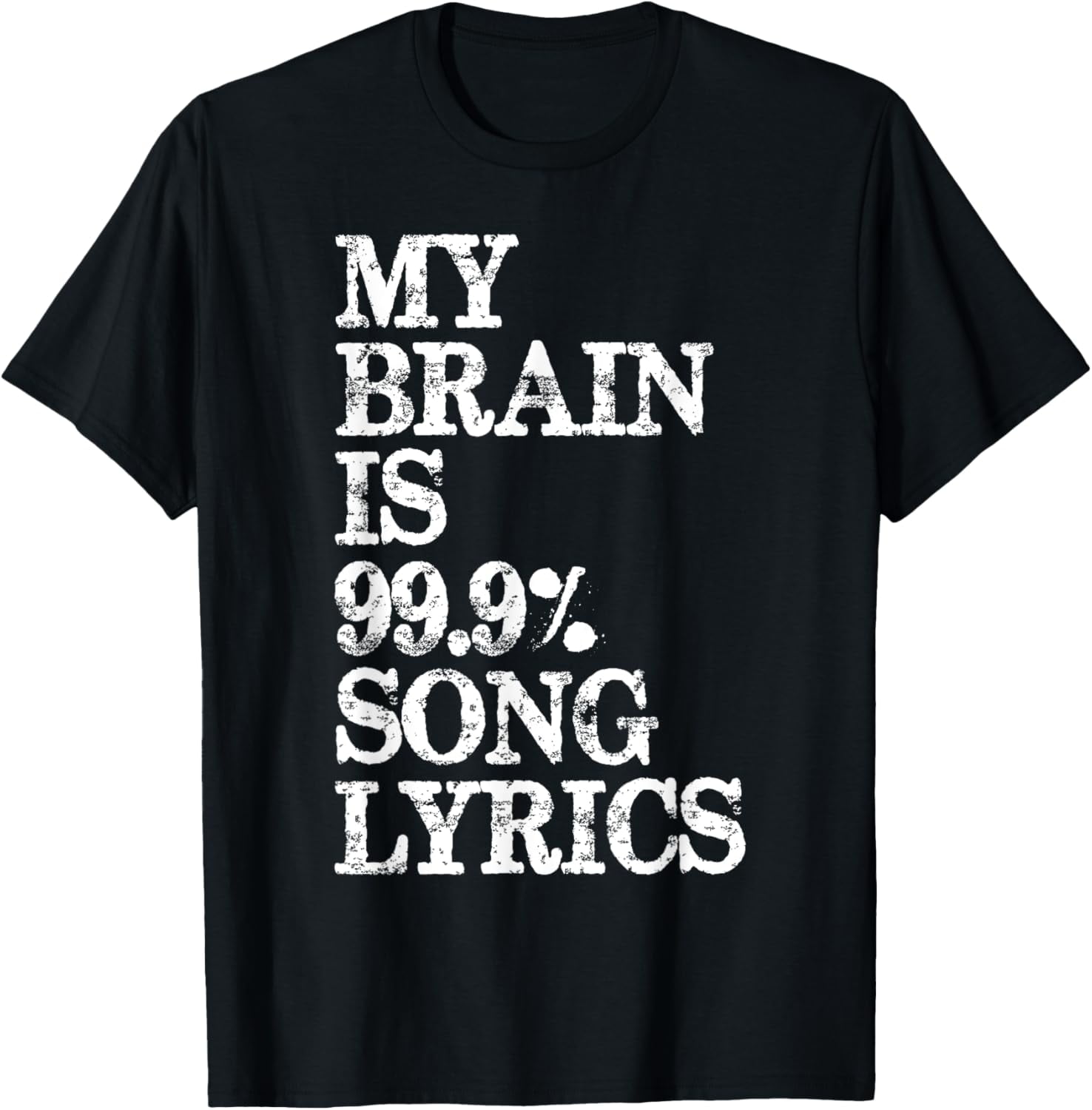 Bobos They Cost A $1.99 Song Lyrics 100% pure cotton short-sleeved men and womenMy Brain is 99% Song Lyrics