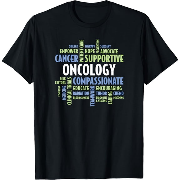 100% pure cotton short-sleeved men and womenOncology Quotes for Nurses, Doctors, Staff and Department T-Shirt