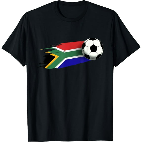 100% pure cotton short-sleeved shirts for both men and womenSouth Africa Flag Jersey South African Soccer Team T-Shirt