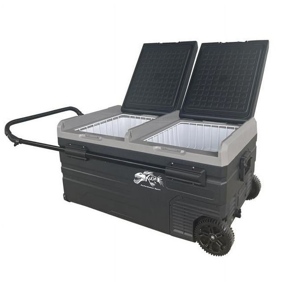 SharpTools 100 qt. Portable Electric Thermocooler with LED Display, Grey