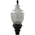 thumbnail image 1 of 100 watt High Pressure Sodium Mogul Base Multi-Tap Clear Acorn Post Top Fixture, Black, Bronze & Verde Green, 1 of 1