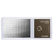 100 x 1 Gram Valcambi Silver Combi Bar 999.9 Pure