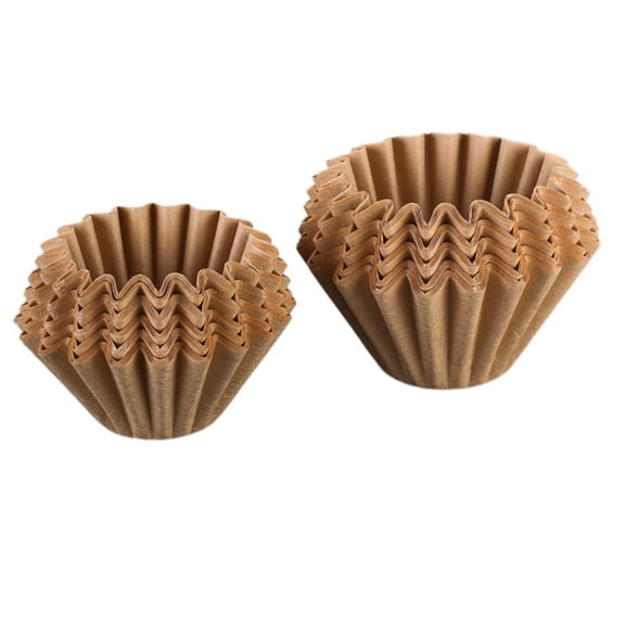 100 x Coffee filter paper-True Color