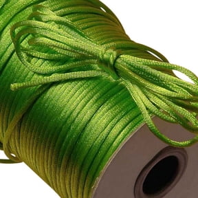 100 yards Satin Rattail Cord 2mm shamballa nylon macrame kumihimo string