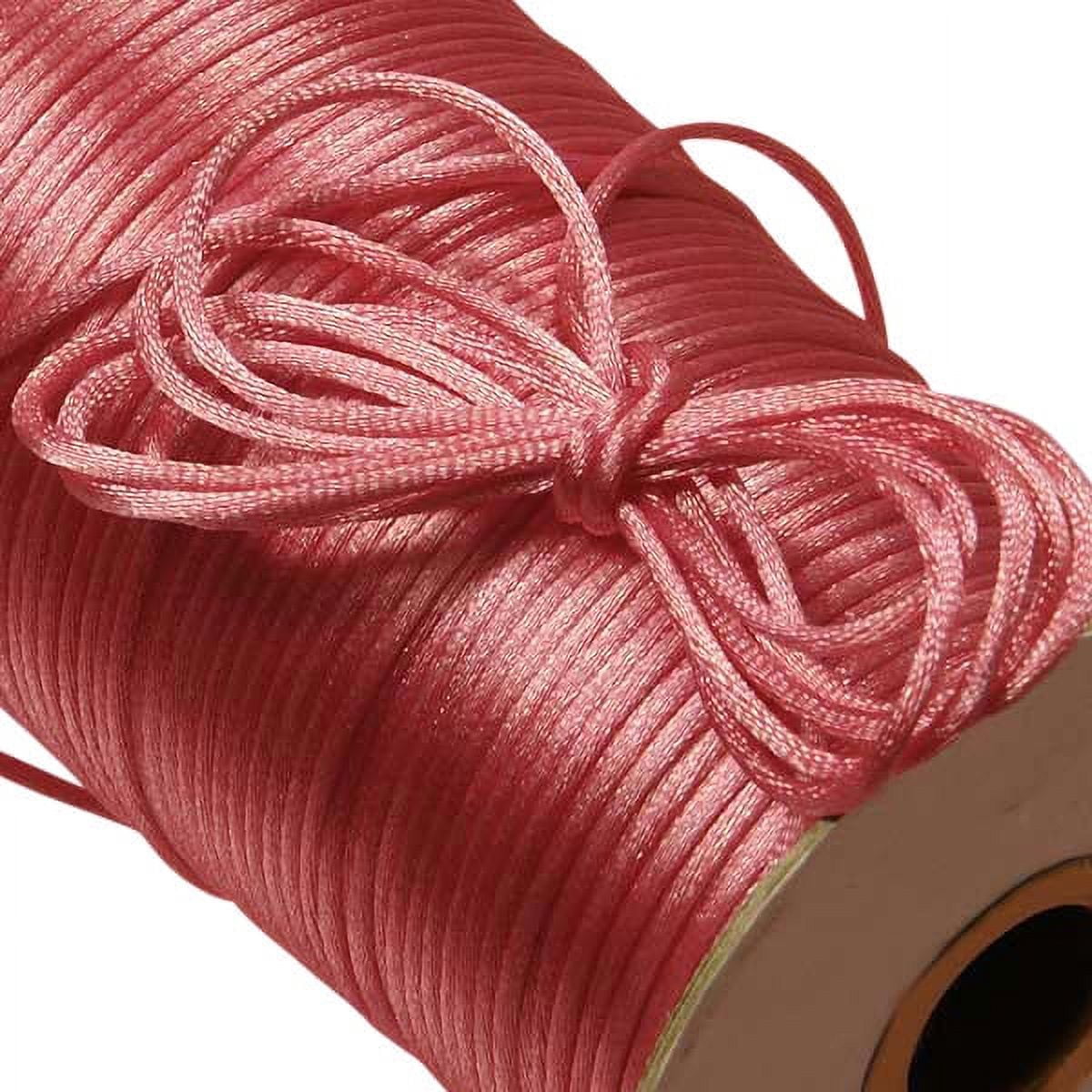 Rattail Satin Cord – Smooth and Soft Specialty Crafting Cord (Cool  Neutrals, 2MM)