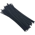 thumbnail image 1 of 1000 10-inch plastic twist ties, reusable black cable wire ties, suitable for bread bags, plants, parties, cellophane candy gift bags, cake sticks, 1 of 3