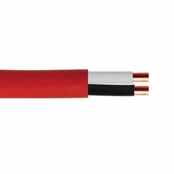 1000' 18/2 Solid Unshielded FPLP Plenum Rated Fire Alarm Cable 300V