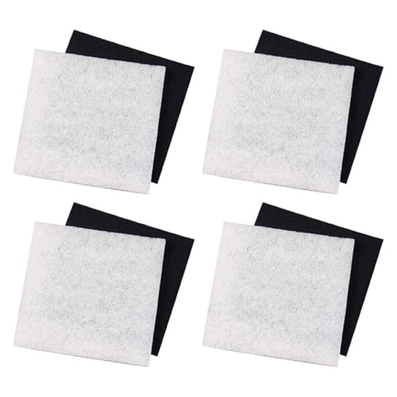 1000 & 2000 Grit Carbon & Coarse Filter Pads | Aquarium Fish Tank Replacement Filters 12202 | Chemical & Mechanical Filtration