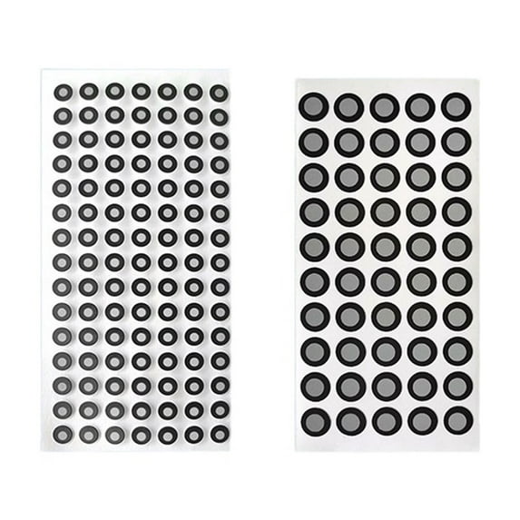 1000 3D Scanner Photogrammetry High Reflective Mark Point Inside Marking Point Gauge Point Marker 3D Scanner Target Point ,Multi-brand Compatibility