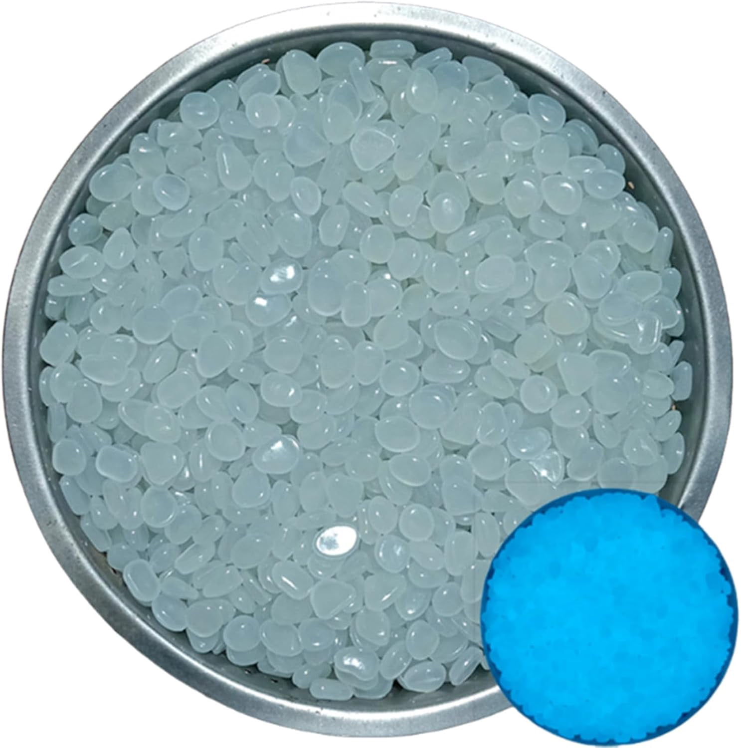 1000/500pcs Colorful Glow-in-the-Dark Garden Stones,Night Guide Luminous Pebbles,Rainbow Glow in the DarkStepping Rocks,Outdoor Landscaping Decor Glowing Stones Fish Tank Aquarium Decorations