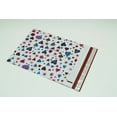 thumbnail image 1 of 1000 6x9 Blue Hearts Designer Poly Mailers Envelopes Boutique Custom Bags, 1 of 1