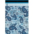 thumbnail image 1 of 1000 6x9 Blue Paisley Designer Poly Mailers Envelopes Boutique Custom Bags, 1 of 3