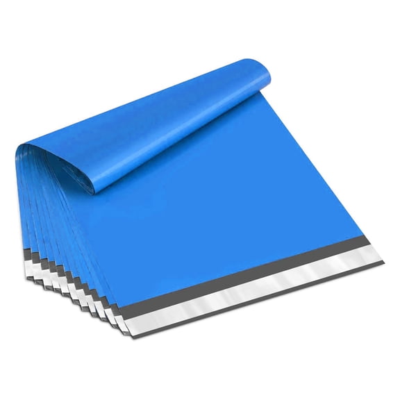 MMBM Blue Poly Mailers 9" x 12" 2 Mil Lightweight Mailing Pouches Ideal for Packaging and Shipping 1000 Pack