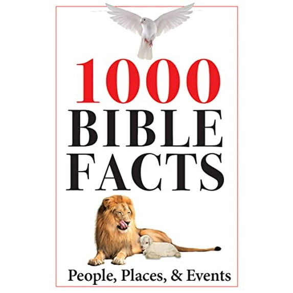 Pre-Owned 1000 Bible Facts: People, Places, & Events (Other) 9781639380312