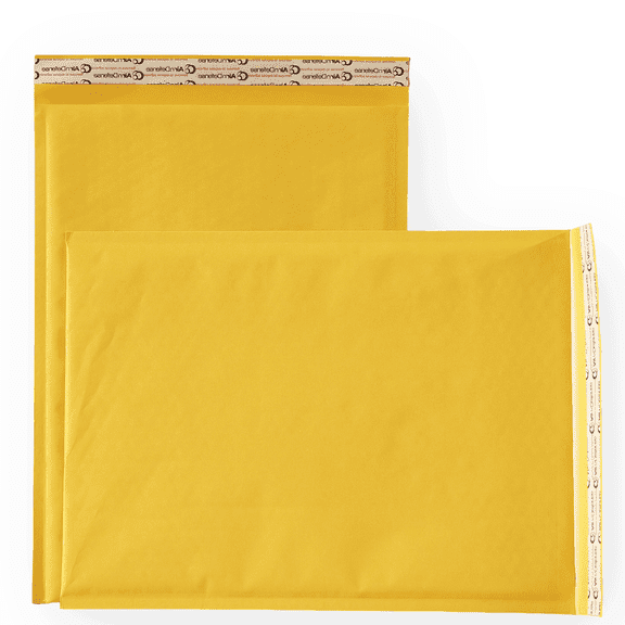 1000 Count #5 10.5x16 Kraft Bubble Mailers Lightweight Padded Envelopes