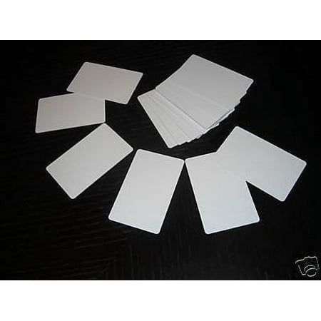 1000 CR80 30Mil White PVC Plastic Credit, Gift, Photo ID Cards