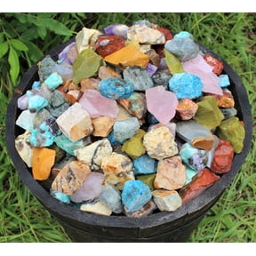 1000 Carat Bulk Lot Africa Mix Natural Rough Raw Rocks 200 Grams Madagascar