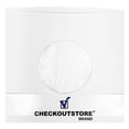thumbnail image 1 of 1000 CheckOutStore Paper Record Sleeves Polylined With Hole for 7" Vinyl 45 RPM Records (Inner Sleeves), 1 of 1