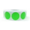 thumbnail image 1 of 1000 Color Coding Dot Stickers 3/4" Self-Adhesive Round Circle Labels, Neon Green, 2 Pack, 1 of 1