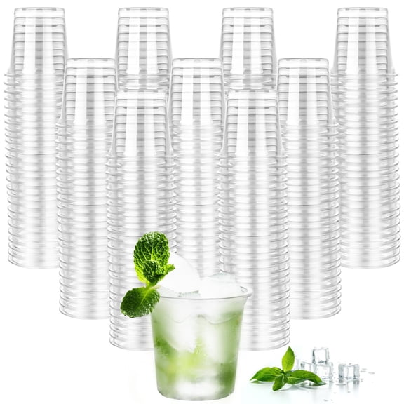 1000 Count 1 Oz Plastic Disposable Shot Glasses