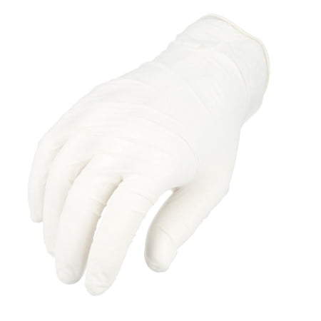 Shield Natural Exam Grade Latex Gloves Small 4.5 Mil Disposable Powder Free Finger Textured 1000 Pieces for Multi Purpose Use