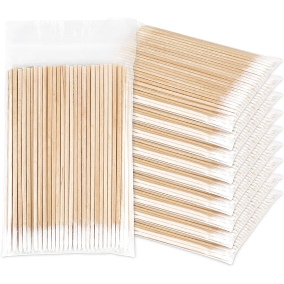 1000 Count Microblading Swab, Swabs Pointed Tip, Swabs Sticks, Tipped Applicator, Permanent Supplies (1000pcs)