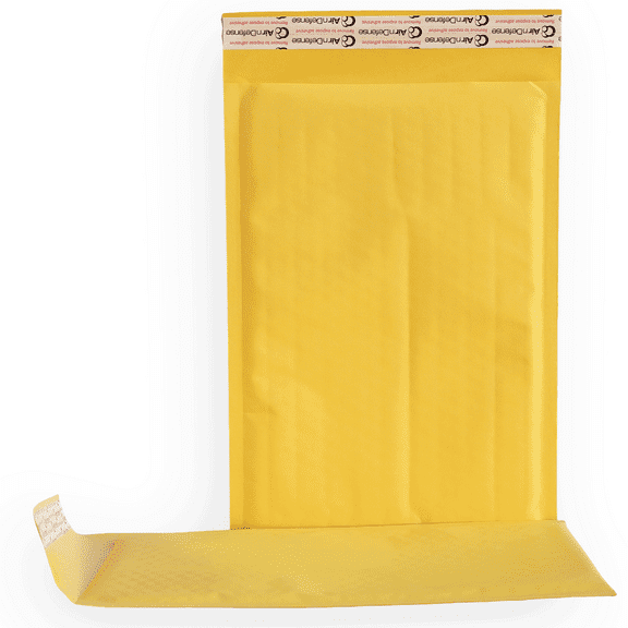 1000 Count #1 7.25x12 Kraft Bubble Mailers Wholesale Padded Envelopes for E-Commerce